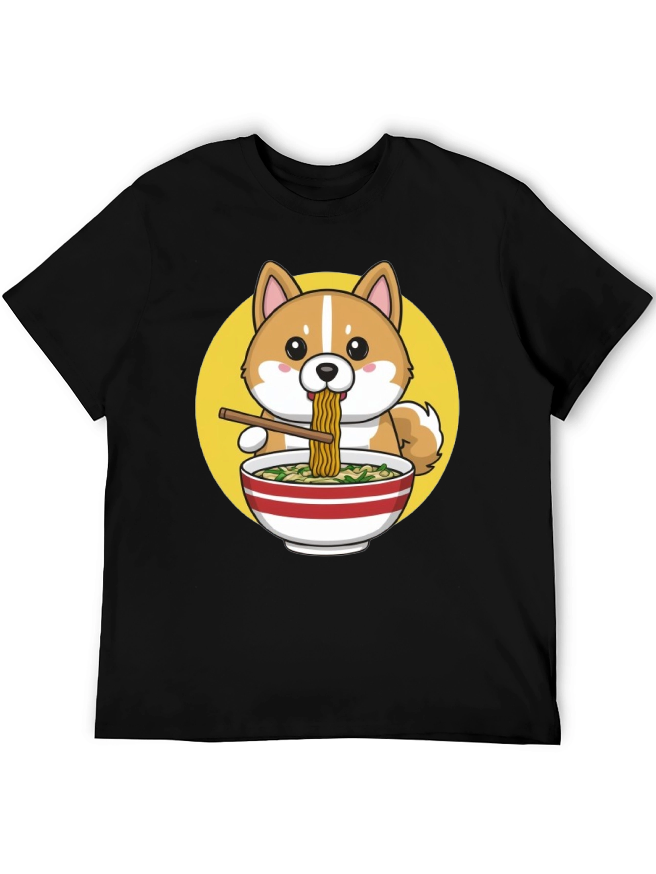 Cute Shiba Ramen T-Shirt