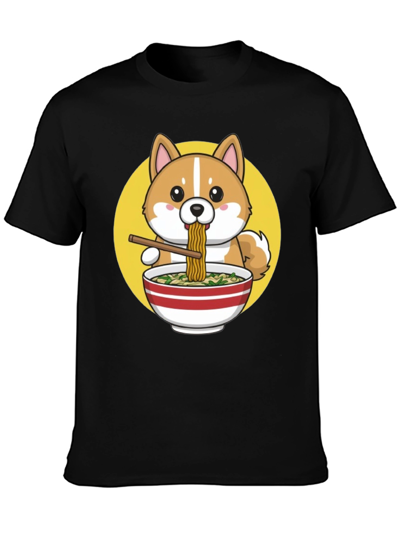 Cute Shiba Ramen T-Shirt