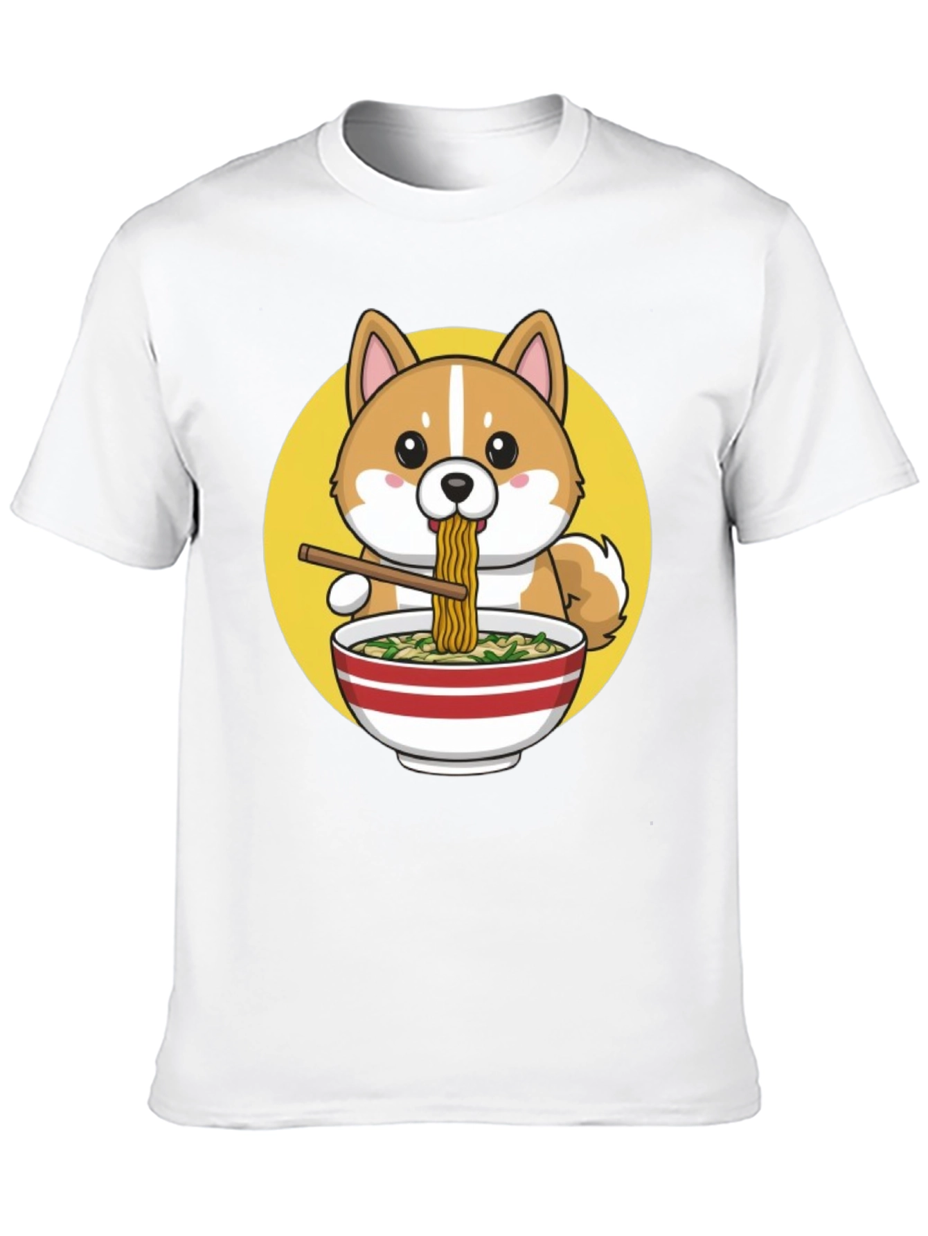 Cute Shiba Ramen T-Shirt