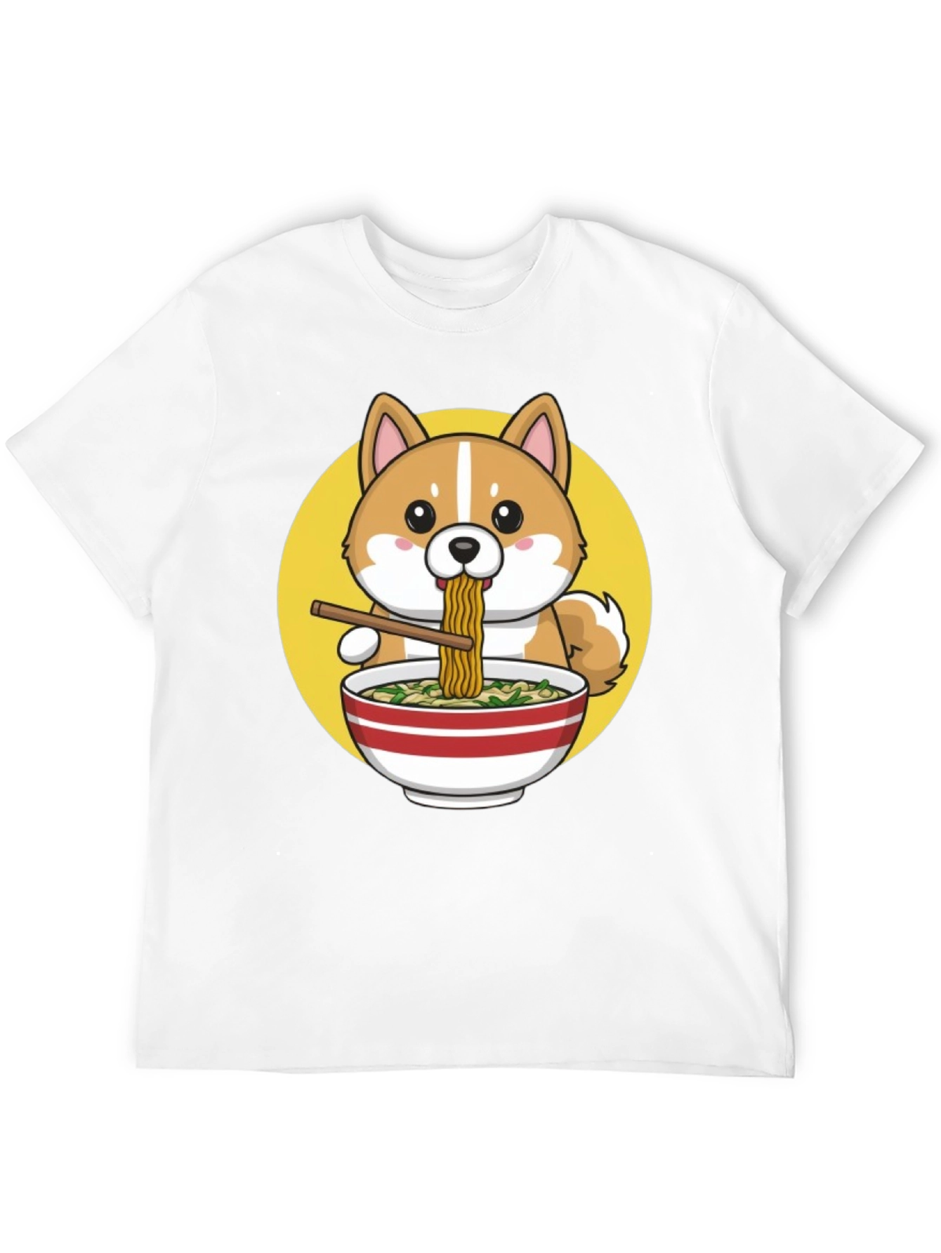 Cute Shiba Ramen T-Shirt