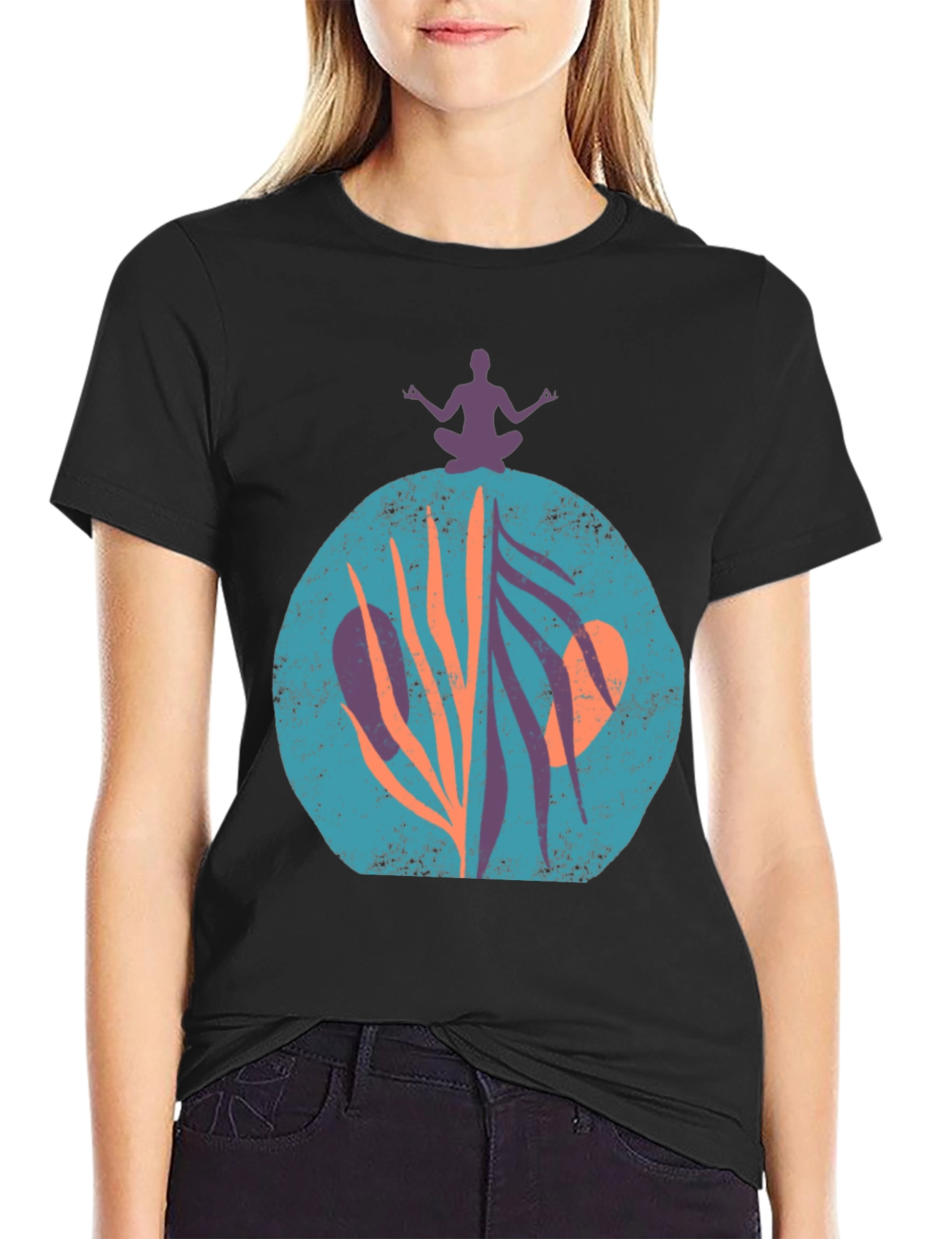 Yoga Meditation T-Shirt - Relaxed Style