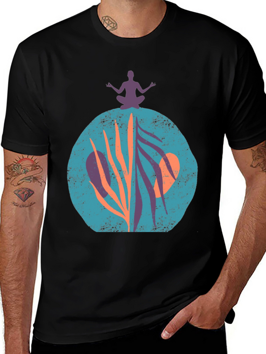 Yoga Meditation T-Shirt - Relaxed Style
