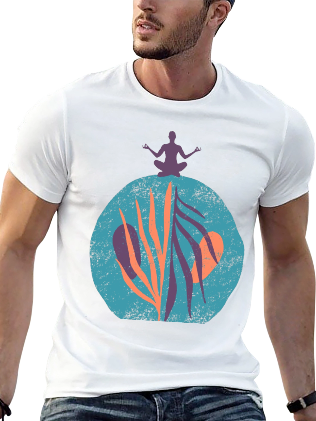 Yoga Meditation T-Shirt - Relaxed Style