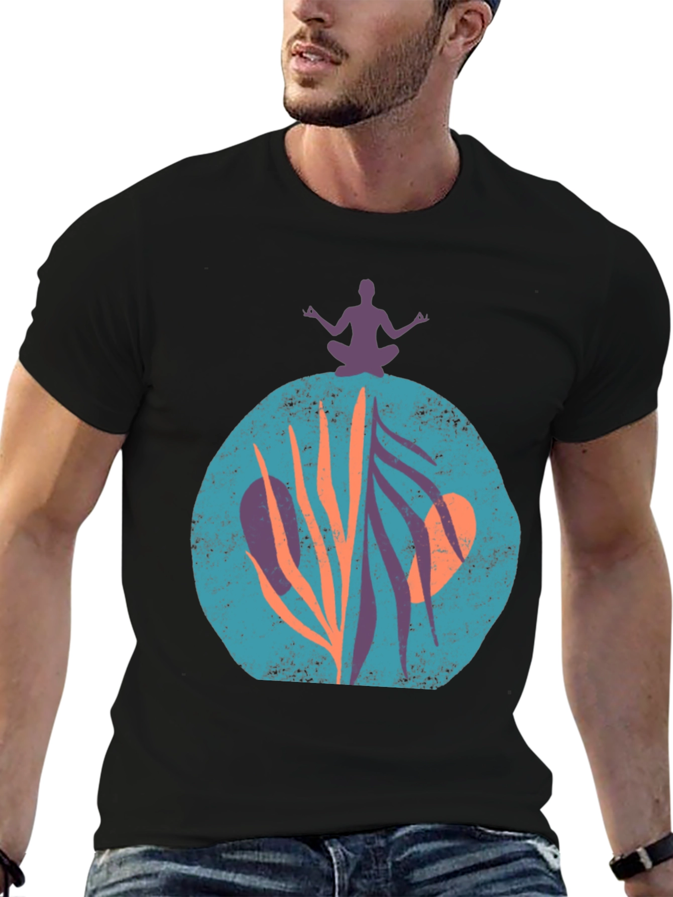 Yoga Meditation T-Shirt - Relaxed Style