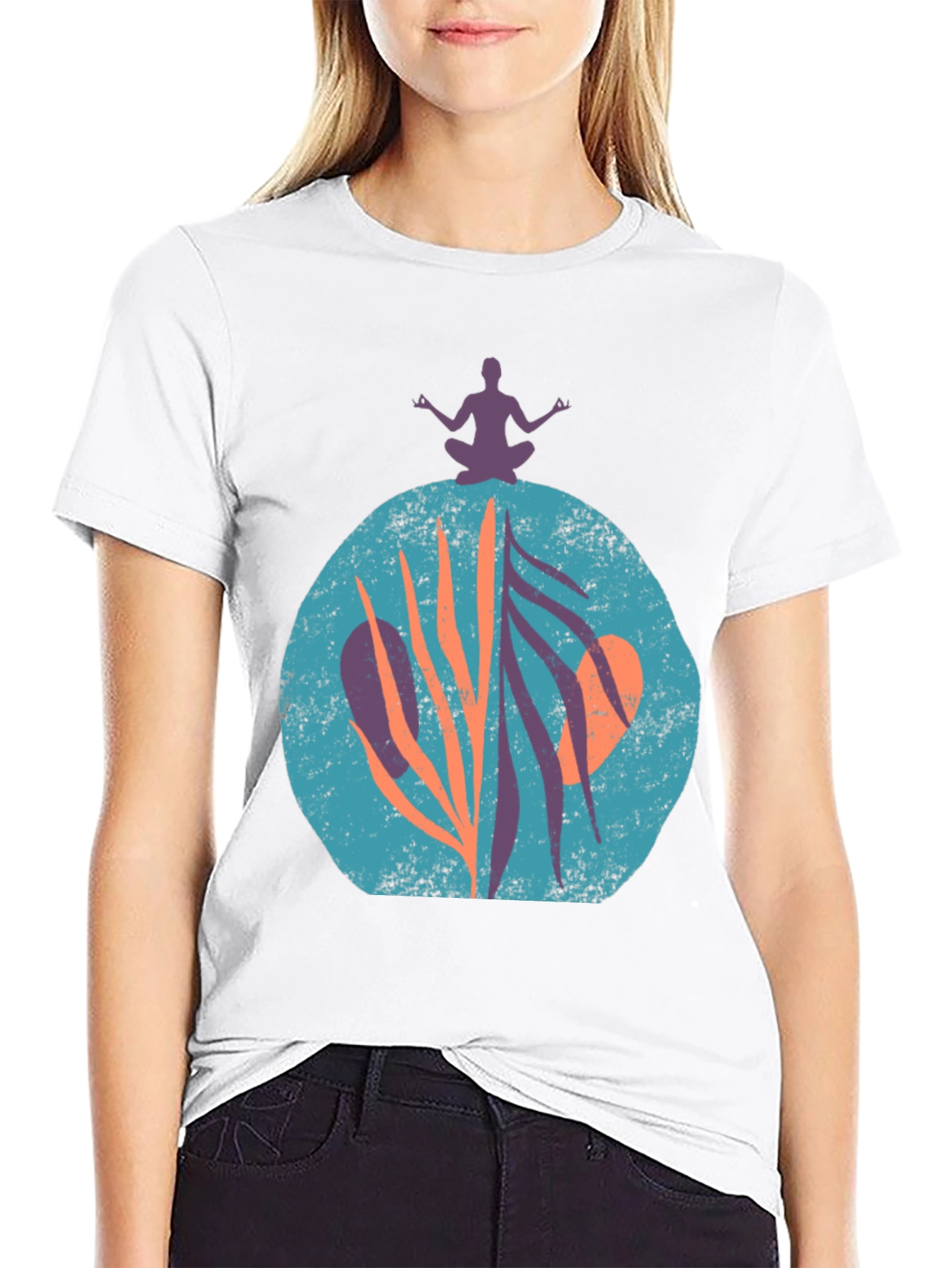 Yoga Meditation T-Shirt - Relaxed Style