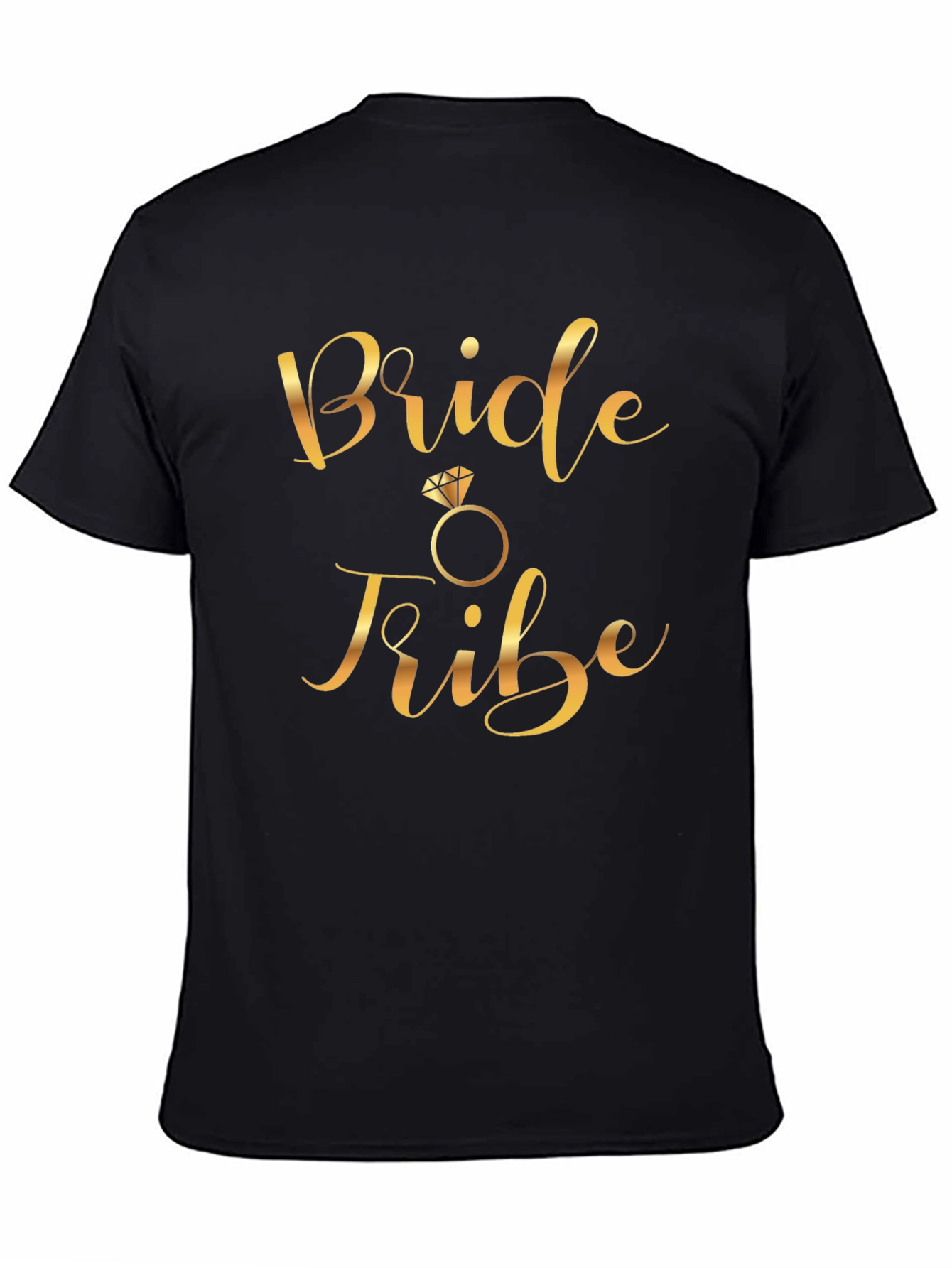 Bride Tribe Black T-Shirt | Wedding Party Apparel