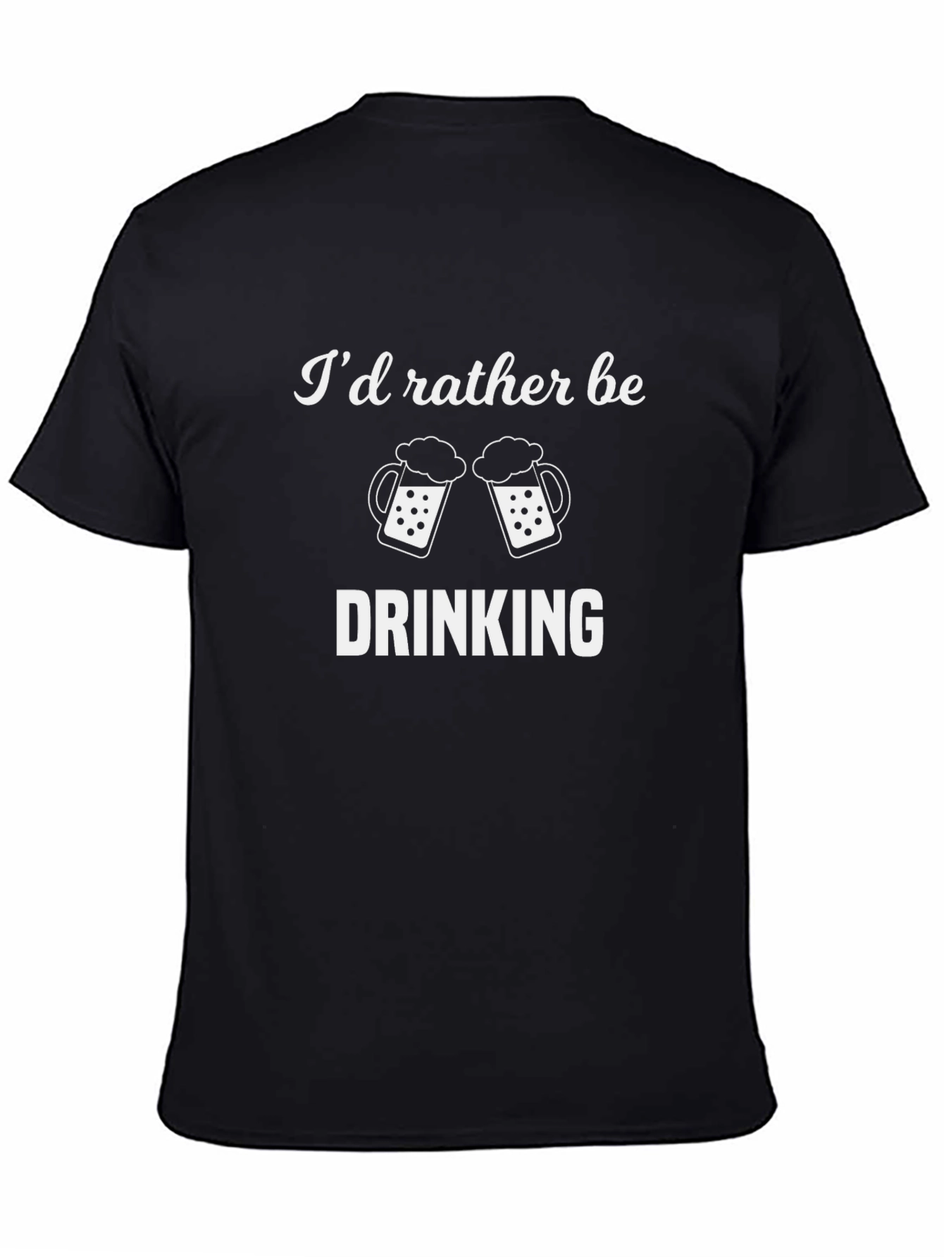Id Rather Be Drinking Graphic T-Shirt
