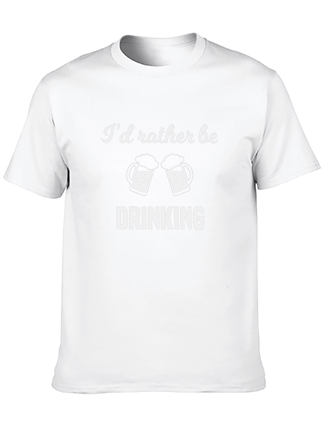 Id Rather Be Drinking Graphic T-Shirt