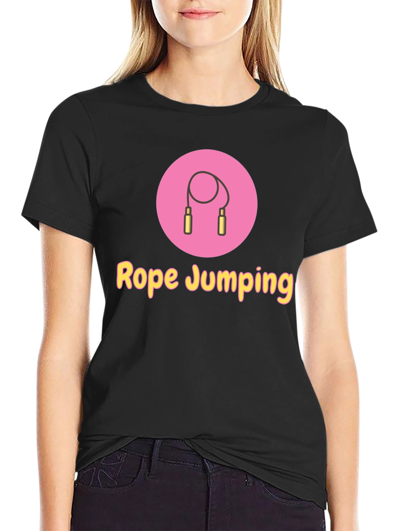 Rope Jumping Graphic Tee