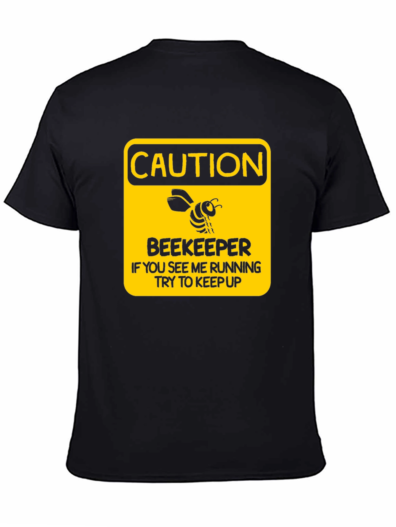 Caution Beekeeper T-Shirt Funny Bee Keeper Gift
