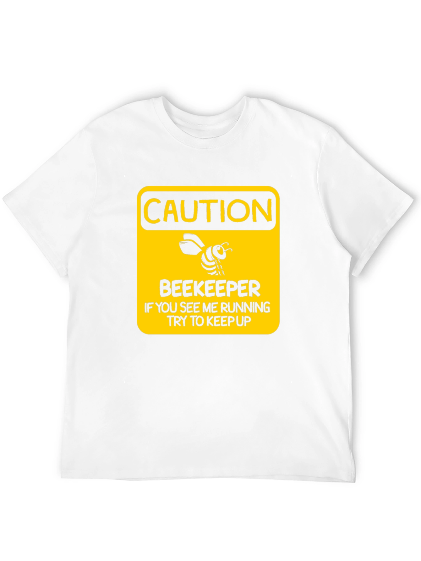 Caution Beekeeper T-Shirt Funny Bee Keeper Gift