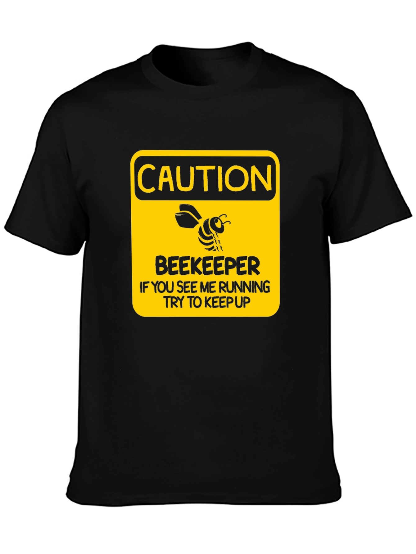Caution Beekeeper T-Shirt Funny Bee Keeper Gift