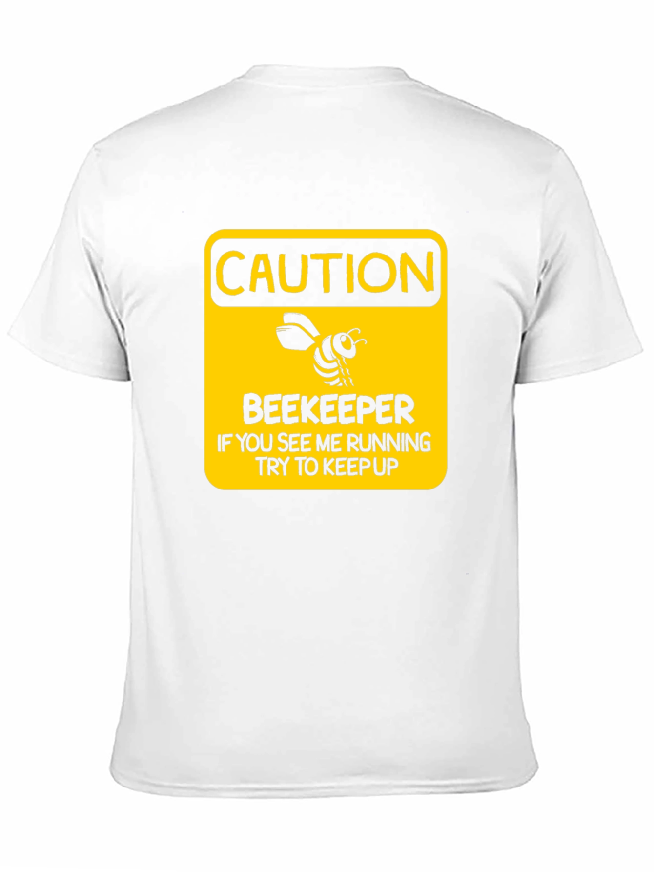 Caution Beekeeper T-Shirt Funny Bee Keeper Gift