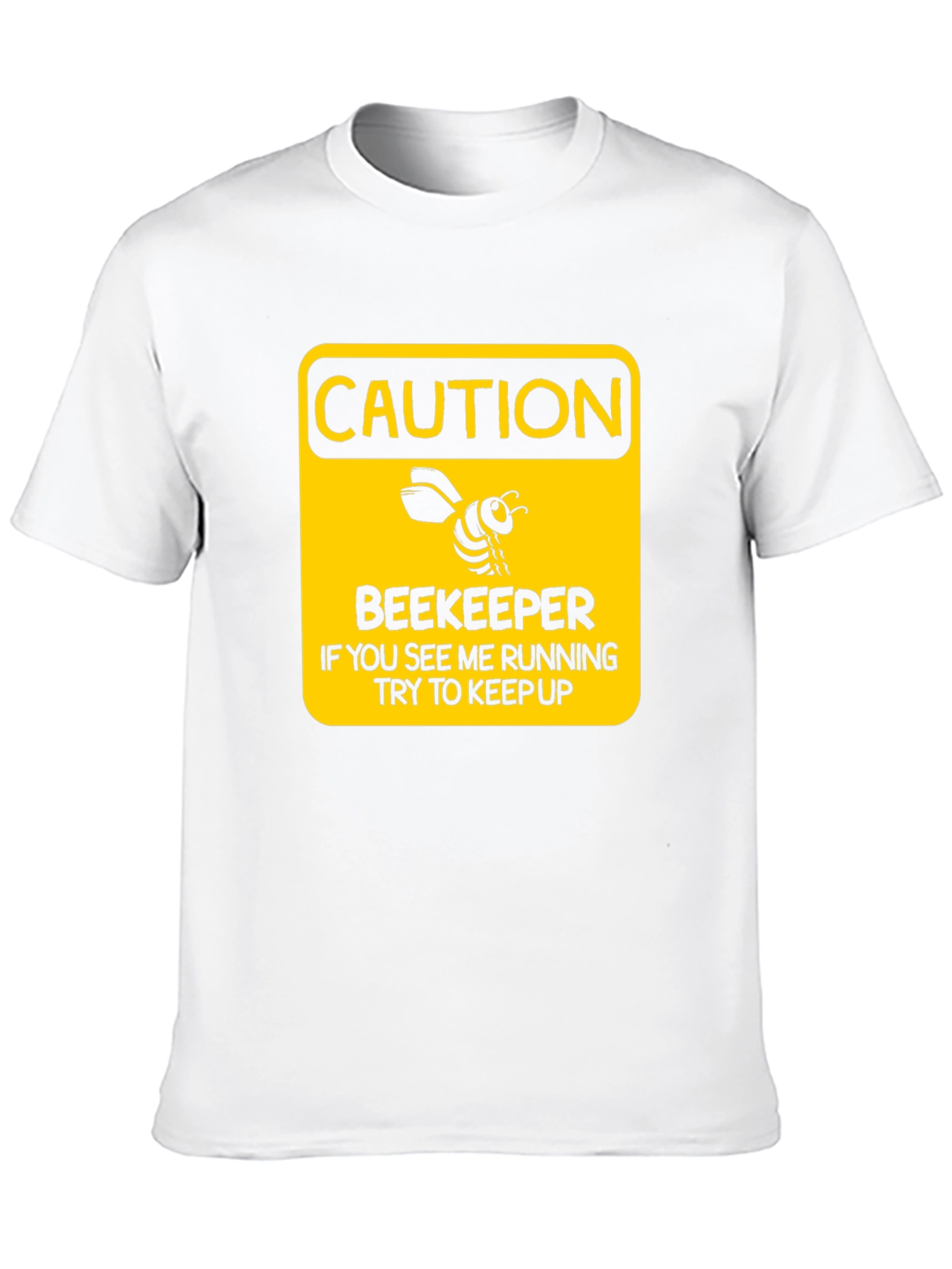 Caution Beekeeper T-Shirt Funny Bee Keeper Gift