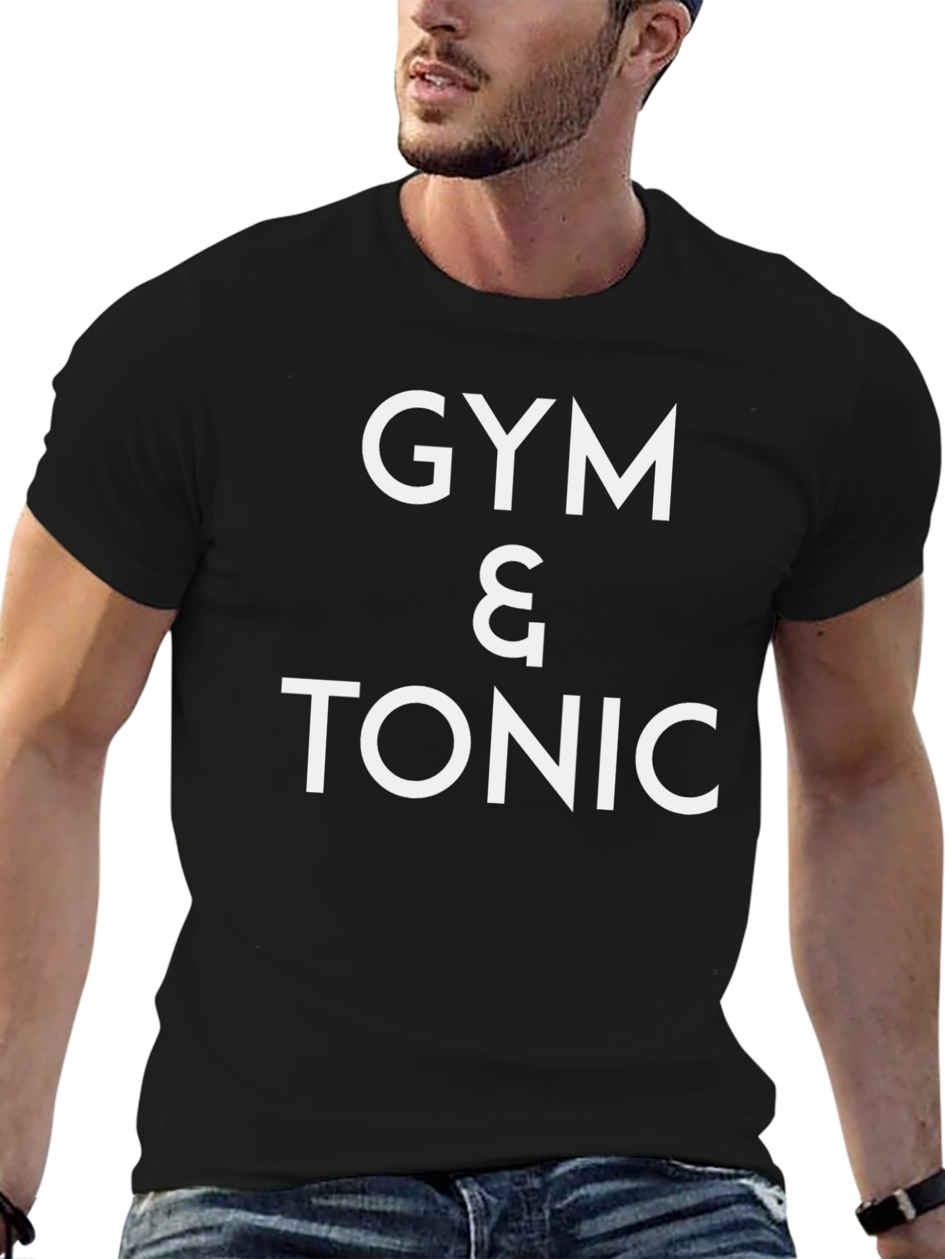 Gym & Tonic Black T-Shirt