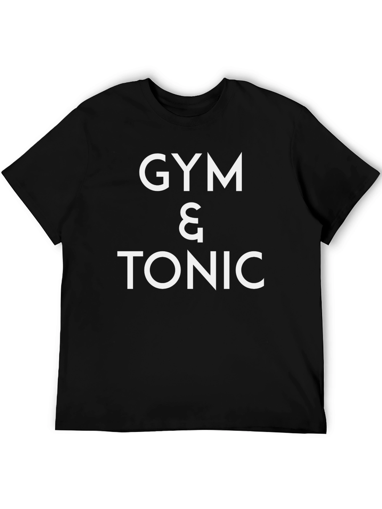 Gym & Tonic Black T-Shirt