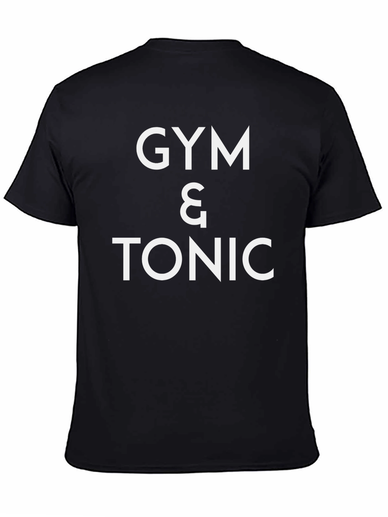 Gym & Tonic Black T-Shirt
