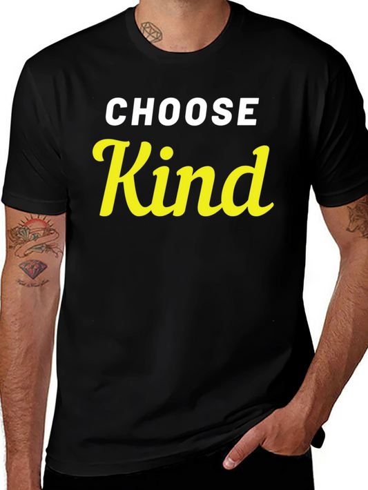Choose Kind Graphic T-Shirt - Positive Message