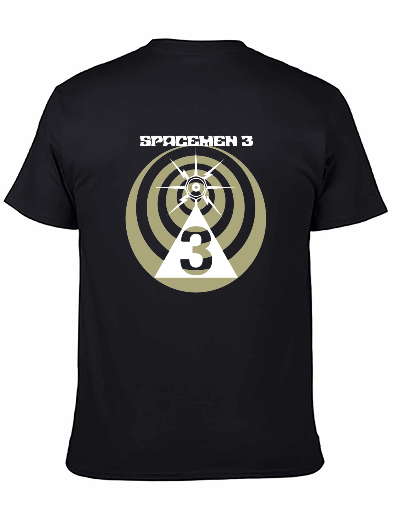 Spacemen 3 Graphic Print Black T-Shirt