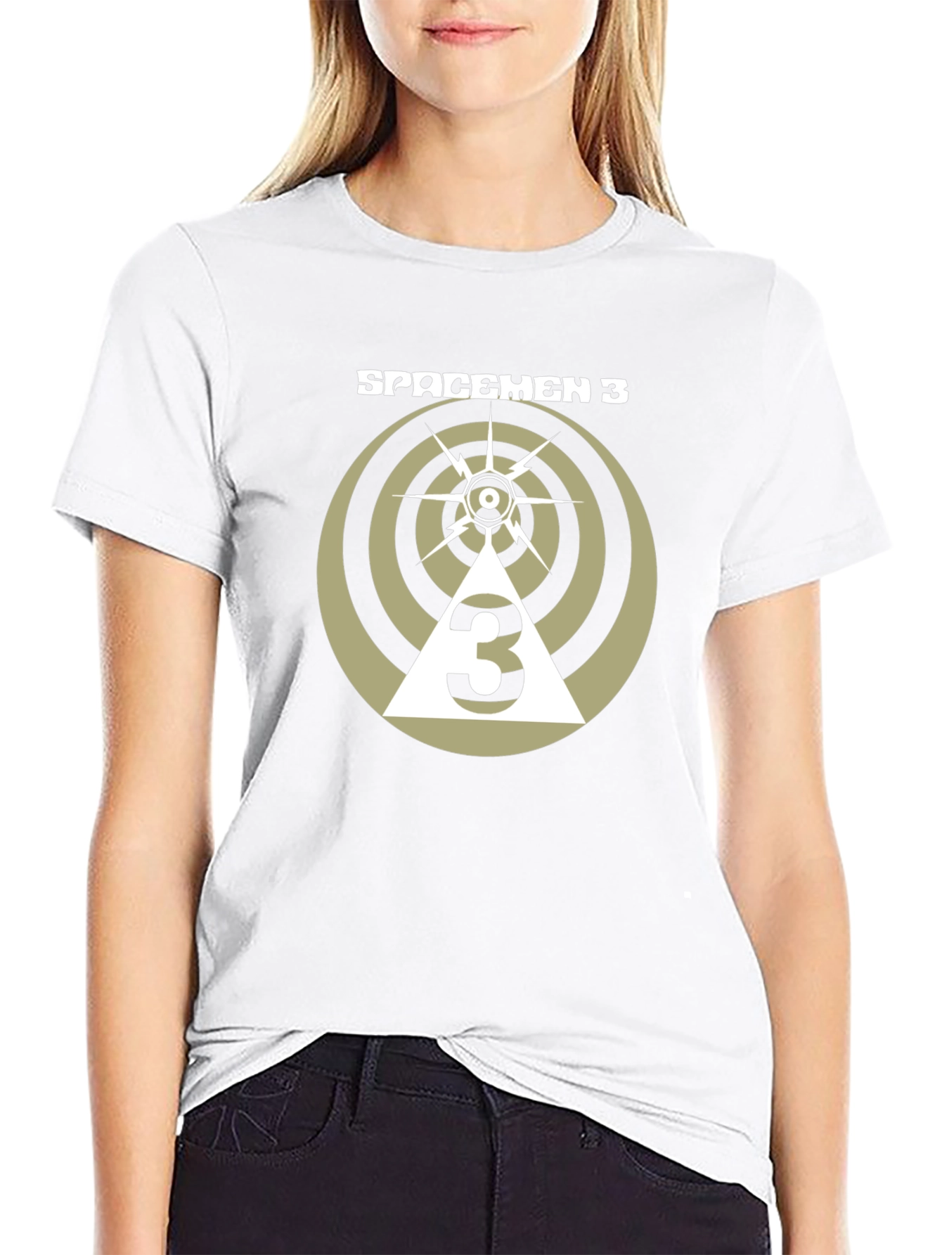 Spacemen 3 Graphic Print Black T-Shirt
