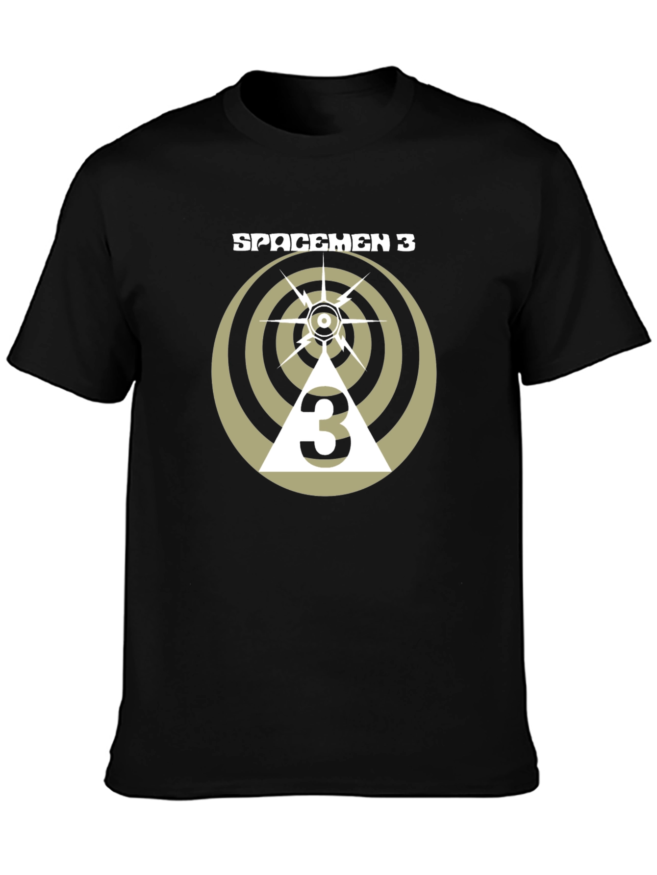 Spacemen 3 Graphic Print Black T-Shirt