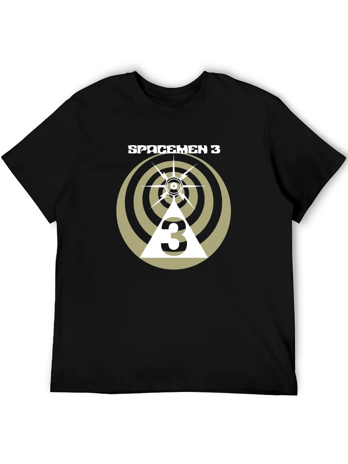 Spacemen 3 Graphic Print Black T-Shirt