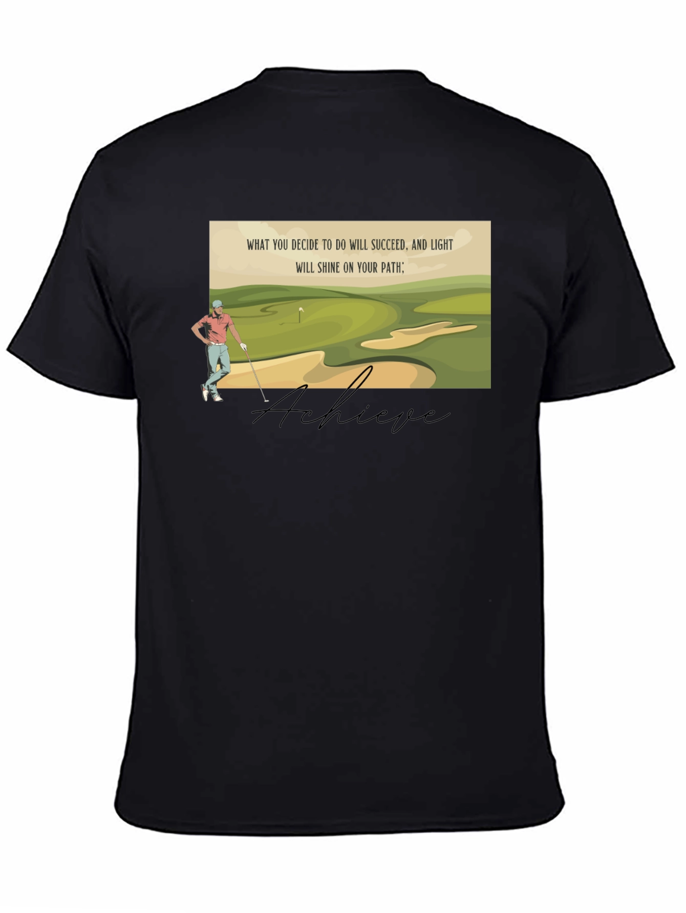 Achieve Golf T-Shirt - Light Your Path