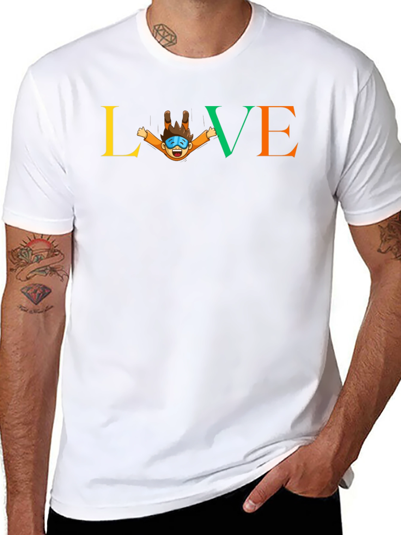 Skydiving Love T-Shirt
