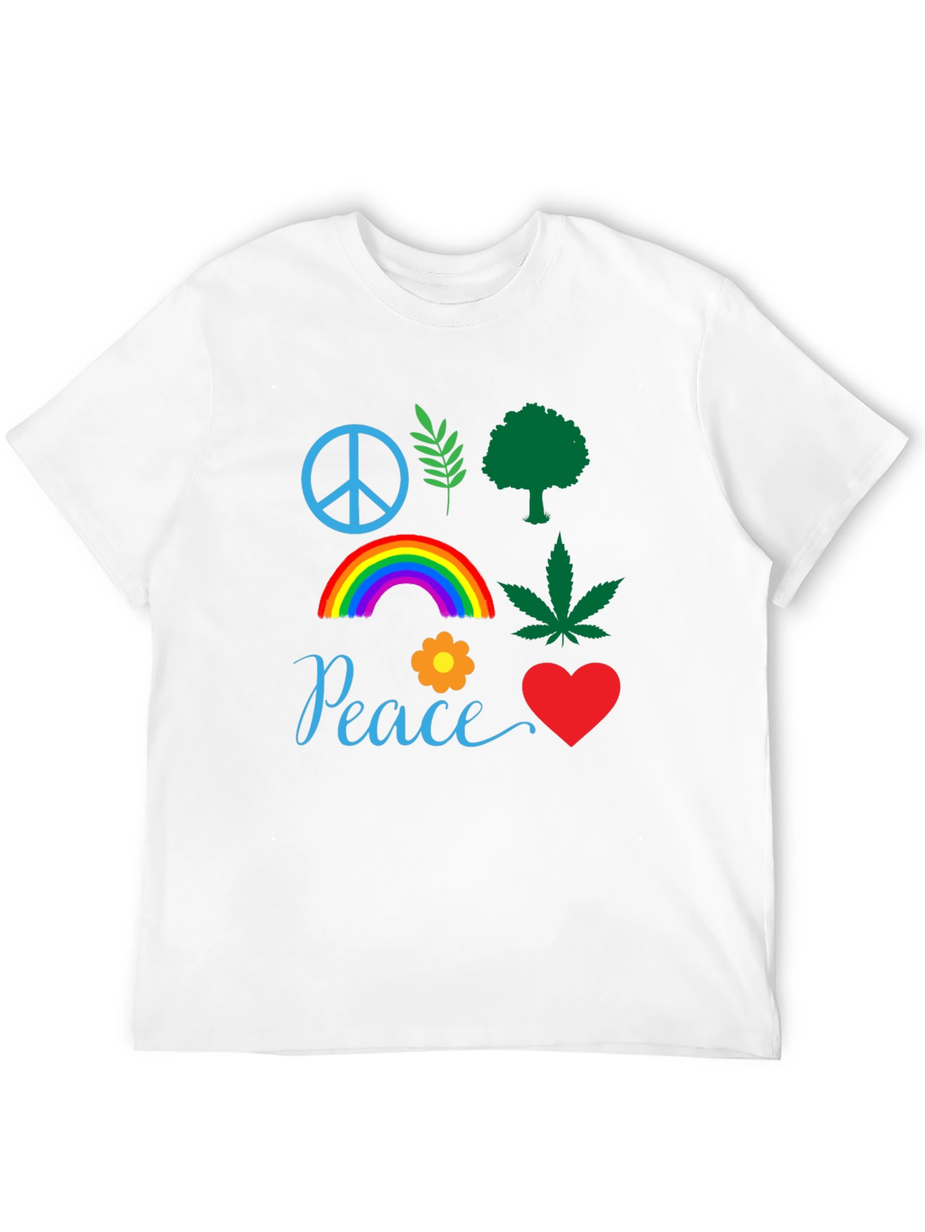Peace Sign Graphic T-Shirt Unisex
