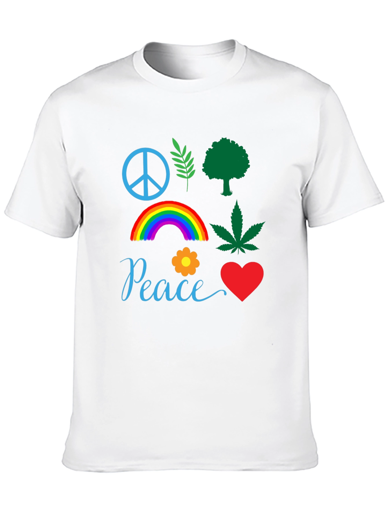 Peace Sign Graphic T-Shirt Unisex