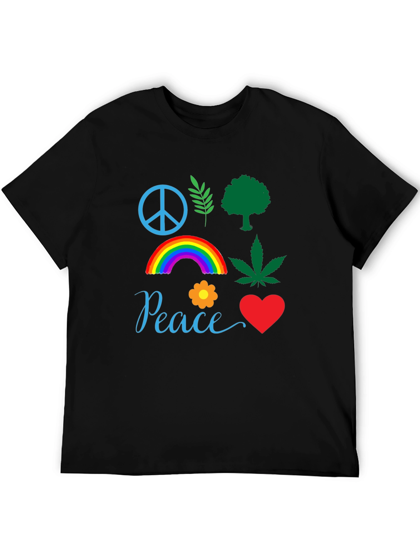 Peace Sign Graphic T-Shirt Unisex