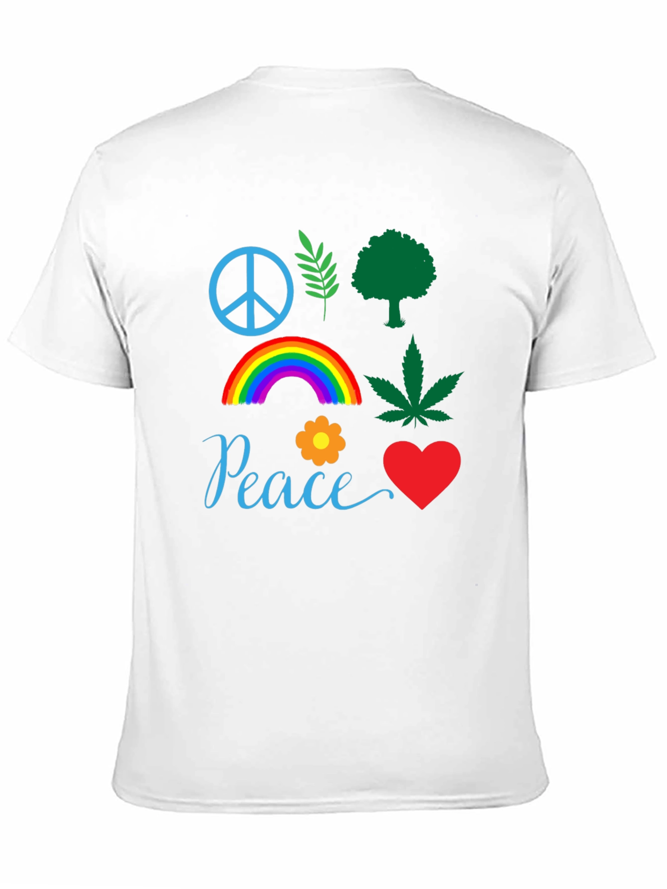 Peace Sign Graphic T-Shirt Unisex