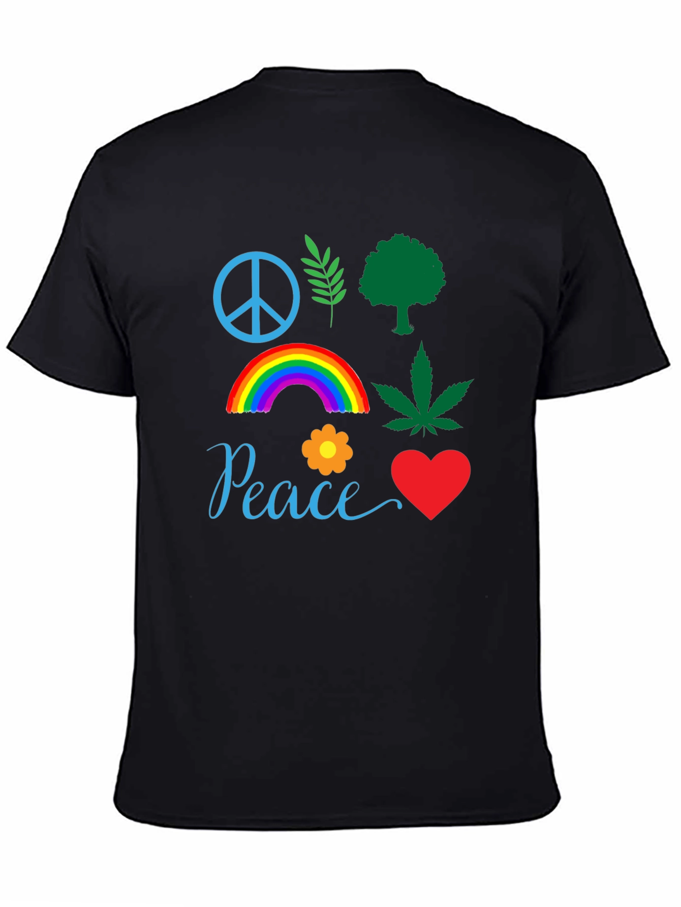 Peace Sign Graphic T-Shirt Unisex