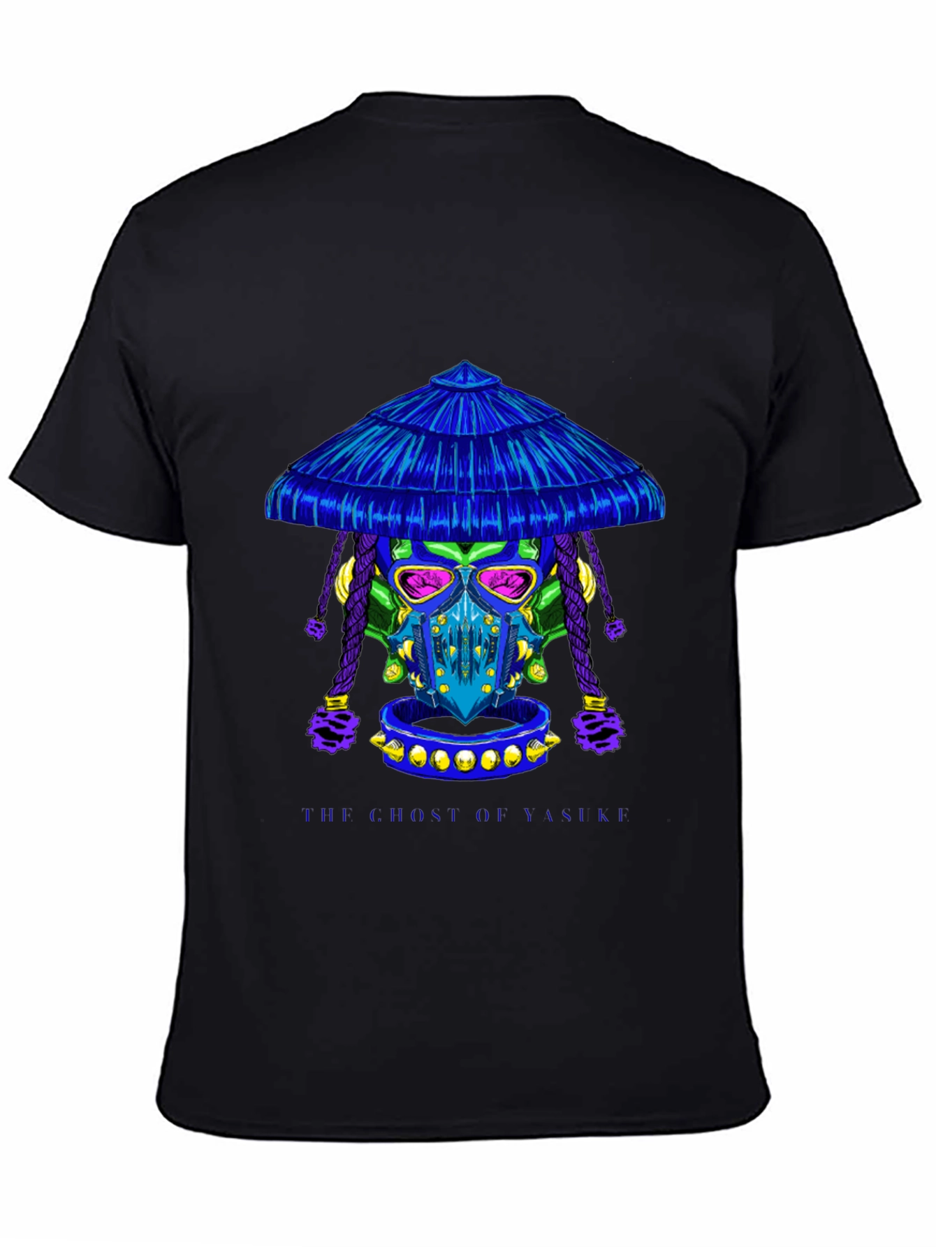 Samurai Skull Graphic Tee - Unique Streetwear Design