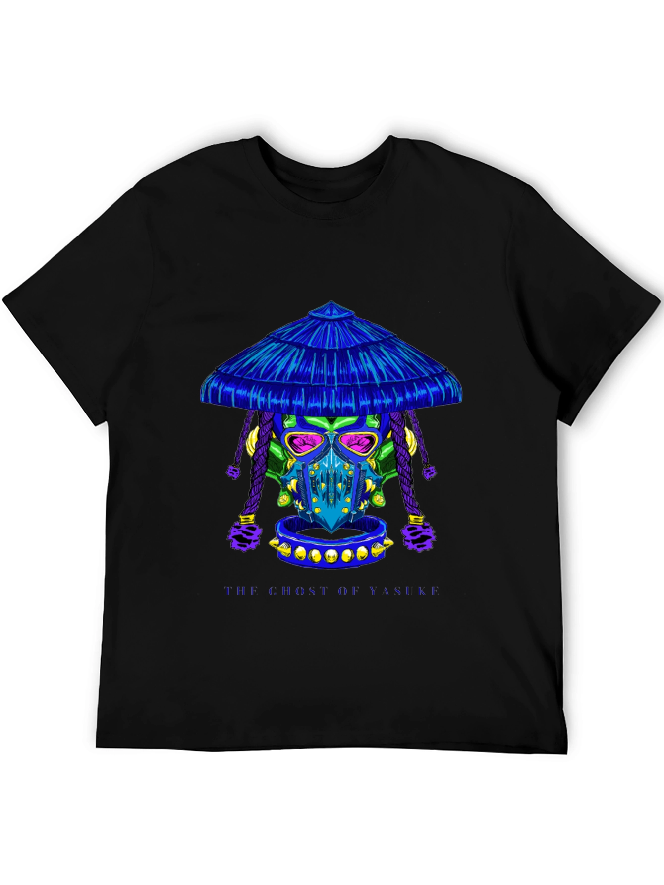 Samurai Skull Graphic Tee - Unique Streetwear Design