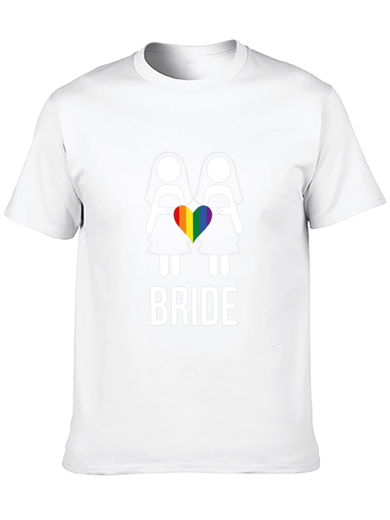 Bride LGBT Pride Graphic Tee