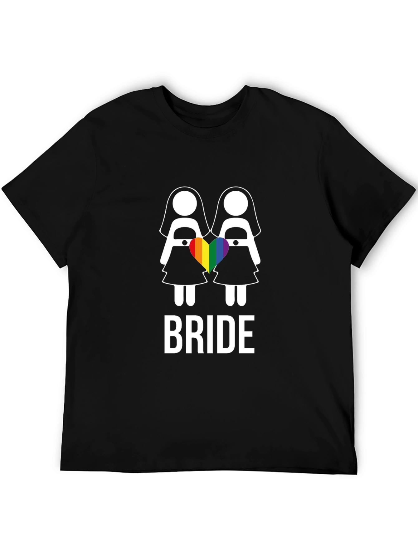 Bride LGBT Pride Graphic Tee