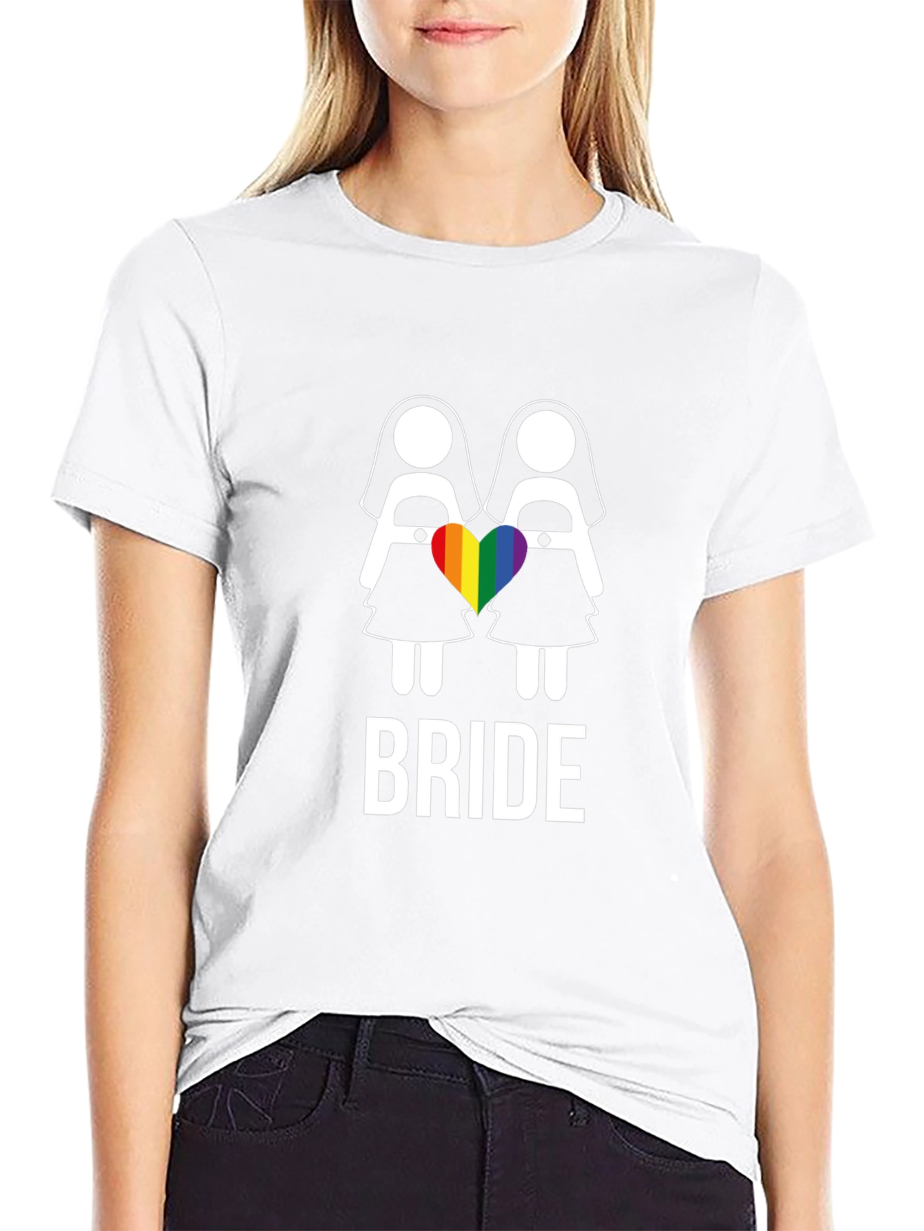 Bride LGBT Pride Graphic Tee
