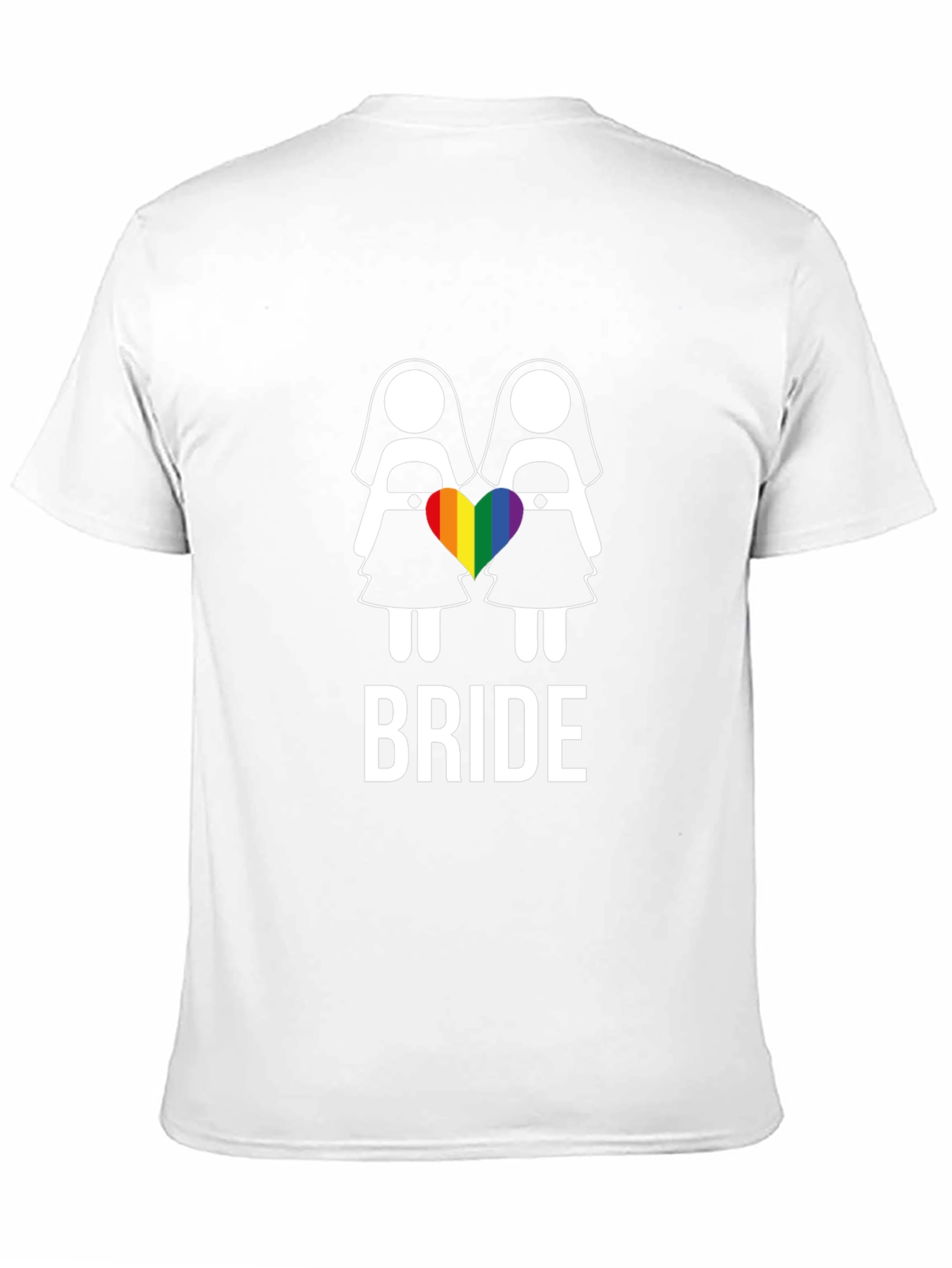 Bride LGBT Pride Graphic Tee