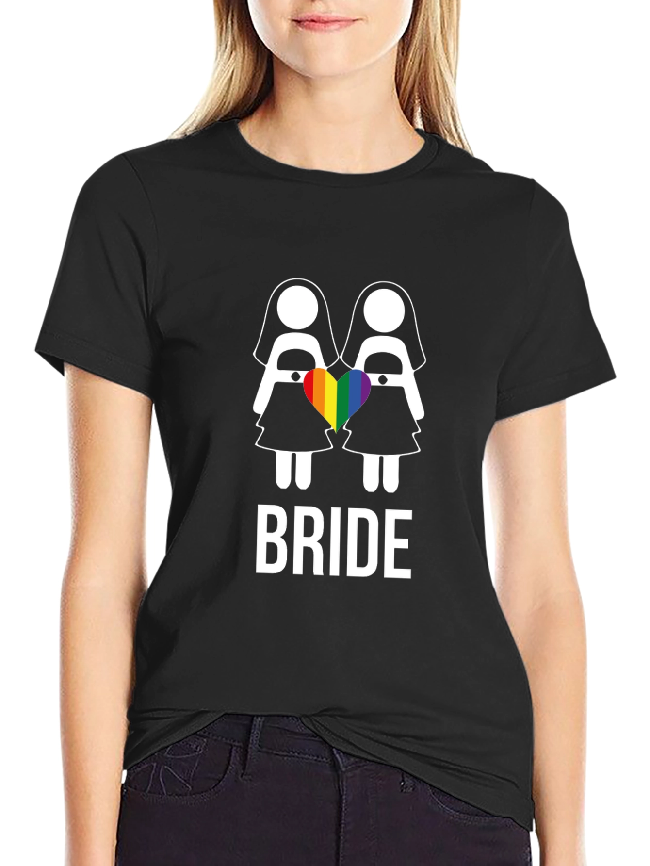 Bride LGBT Pride Graphic Tee