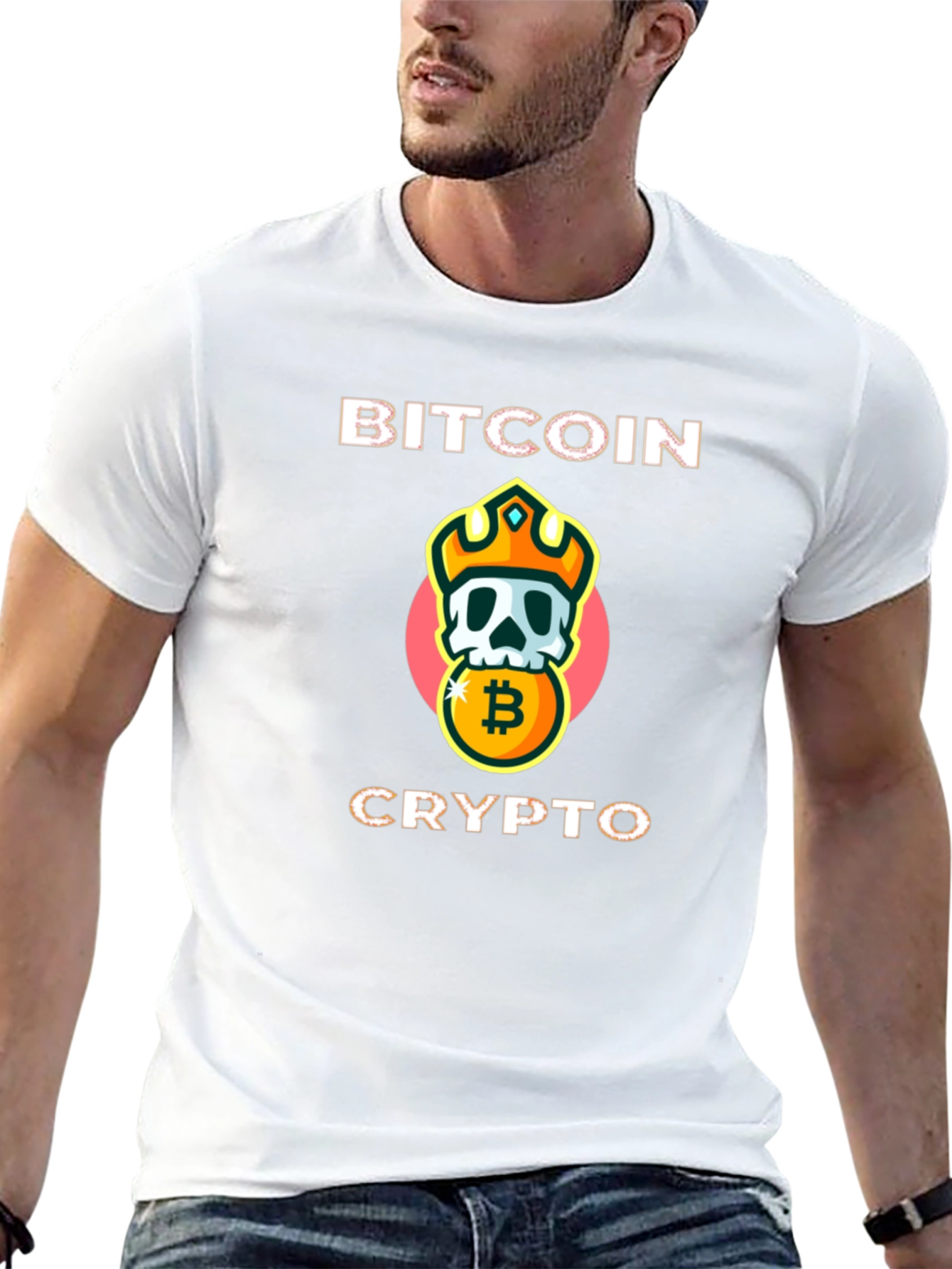 Bitcoin Crypto Graphic T-Shirt