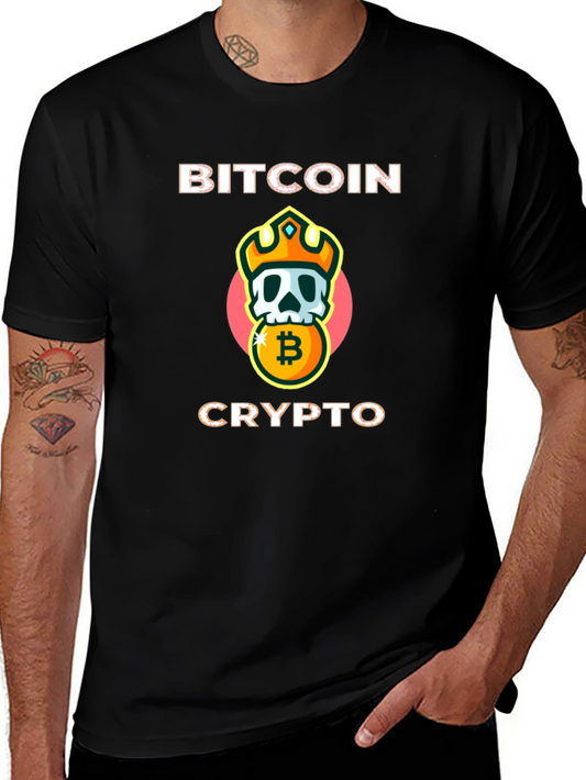 Bitcoin Crypto Graphic T-Shirt