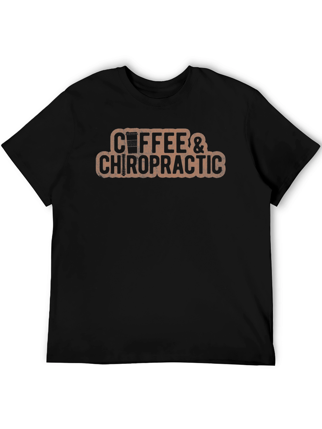 Coffee & Chiropractic Graphic T-Shirt
