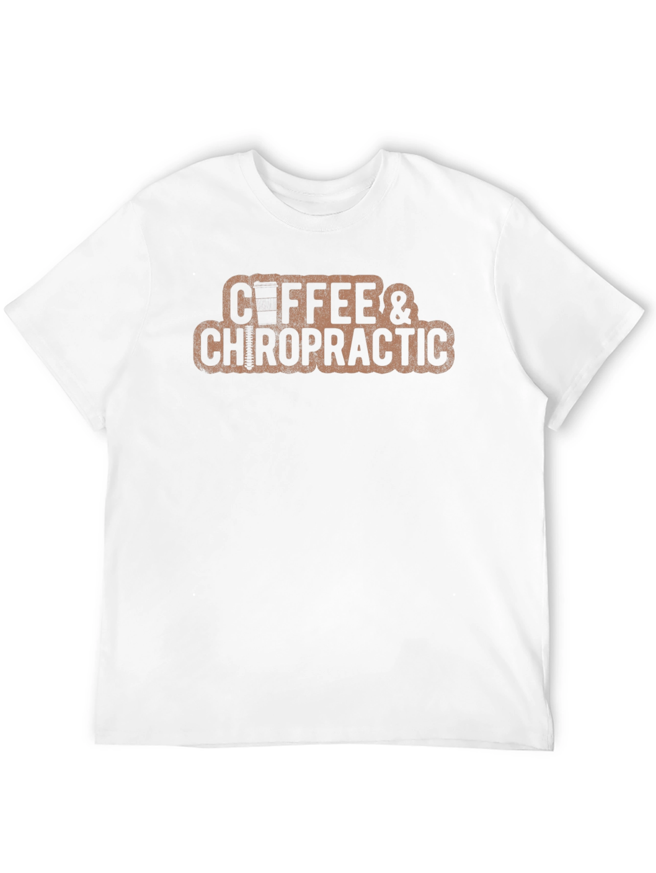 Coffee & Chiropractic Graphic T-Shirt