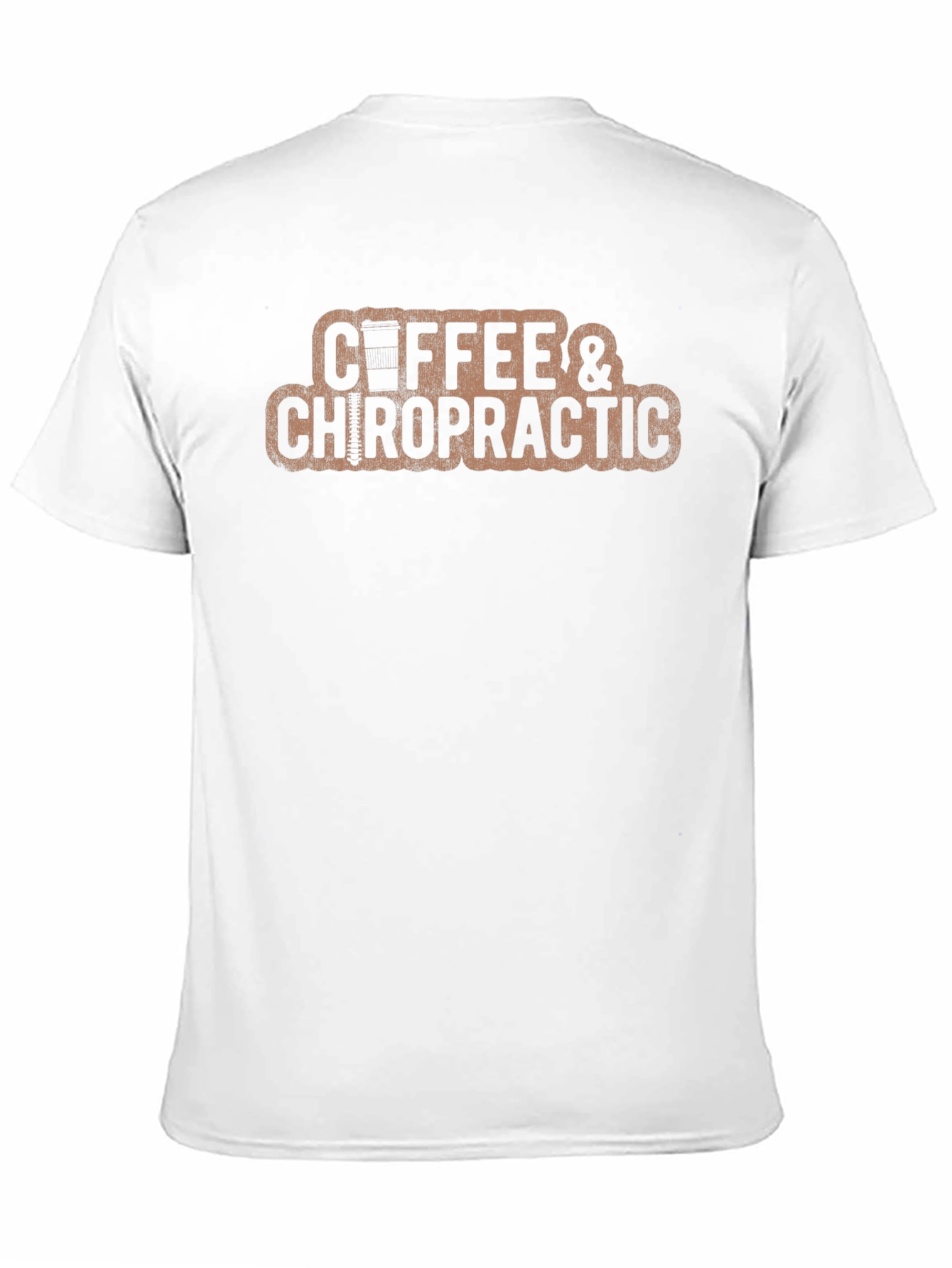 Coffee & Chiropractic Graphic T-Shirt