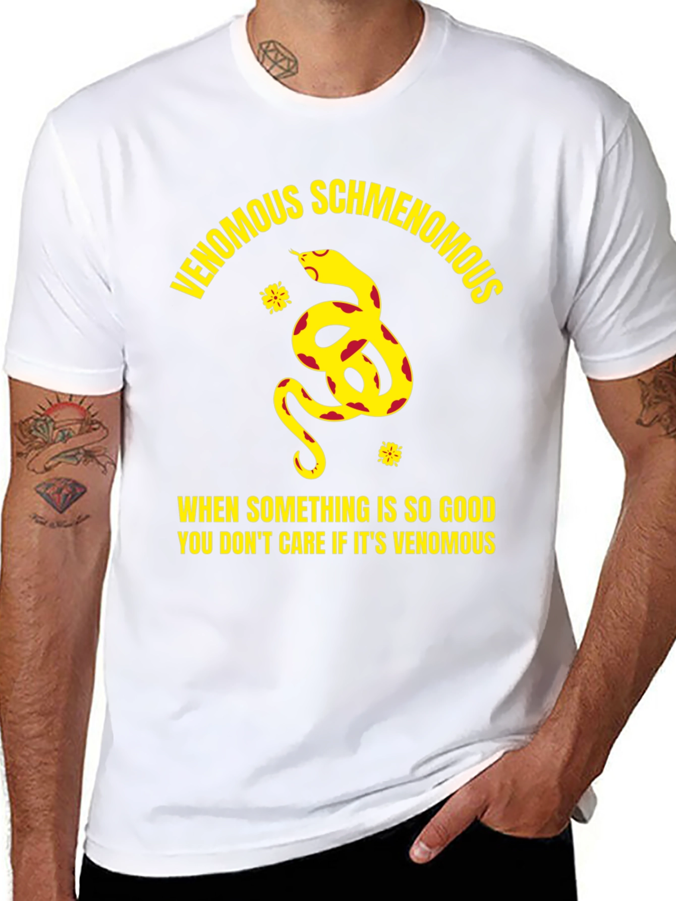 Venomous Schmenomous Graphic Tee