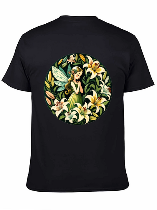 Fairy Lily T-Shirt - Whimsical Floral Design