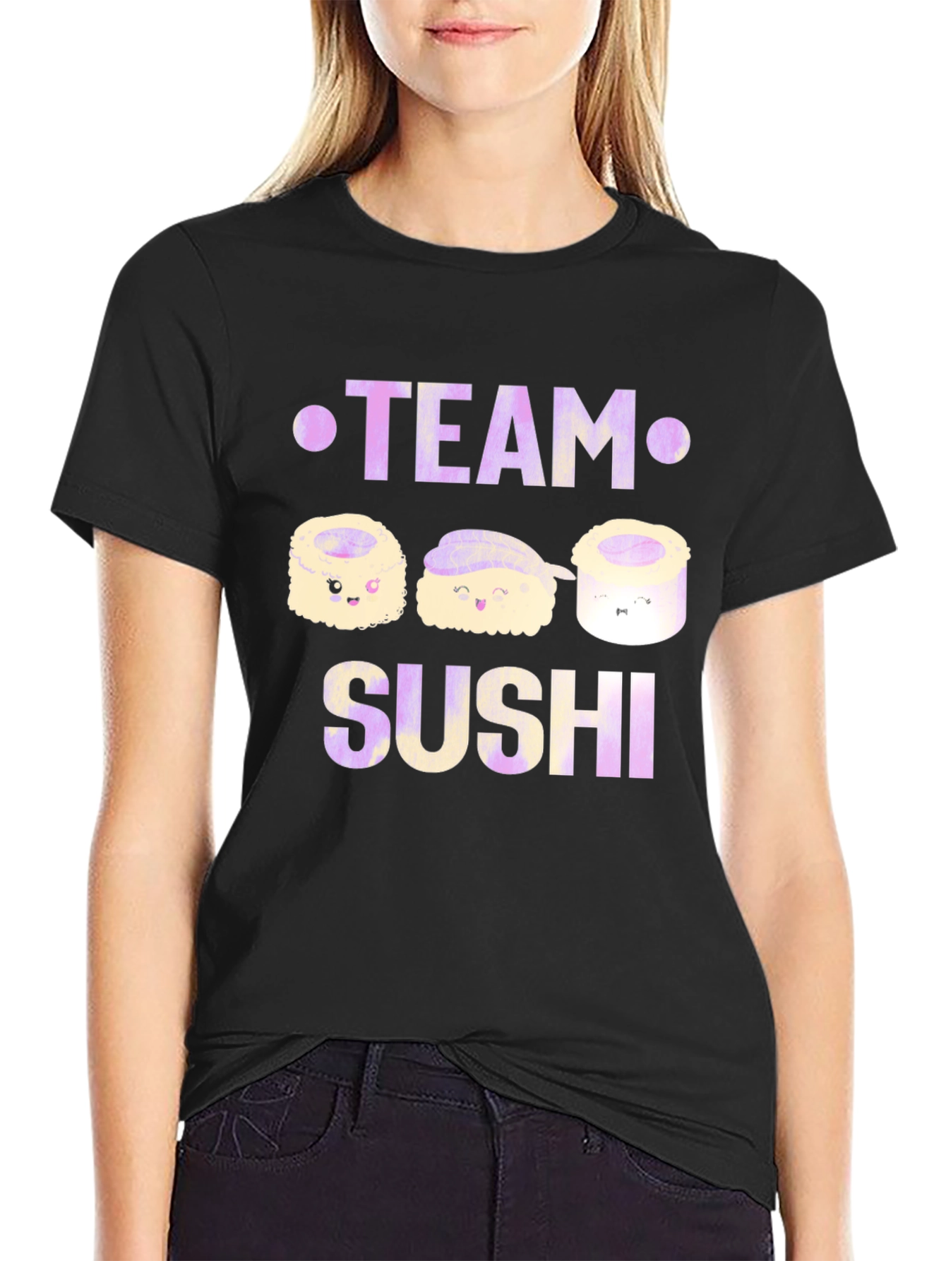 Team Sushi Graphic T-Shirt - Cute Foodie Tee