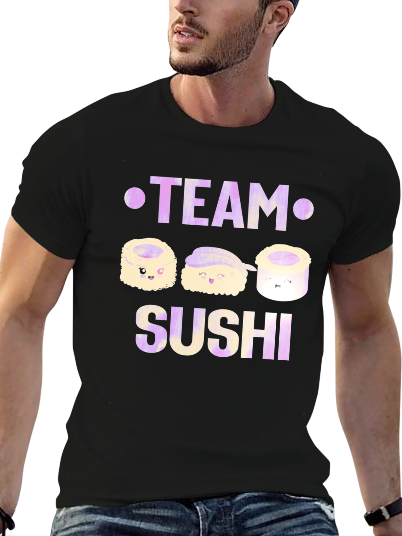 Team Sushi Graphic T-Shirt - Cute Foodie Tee