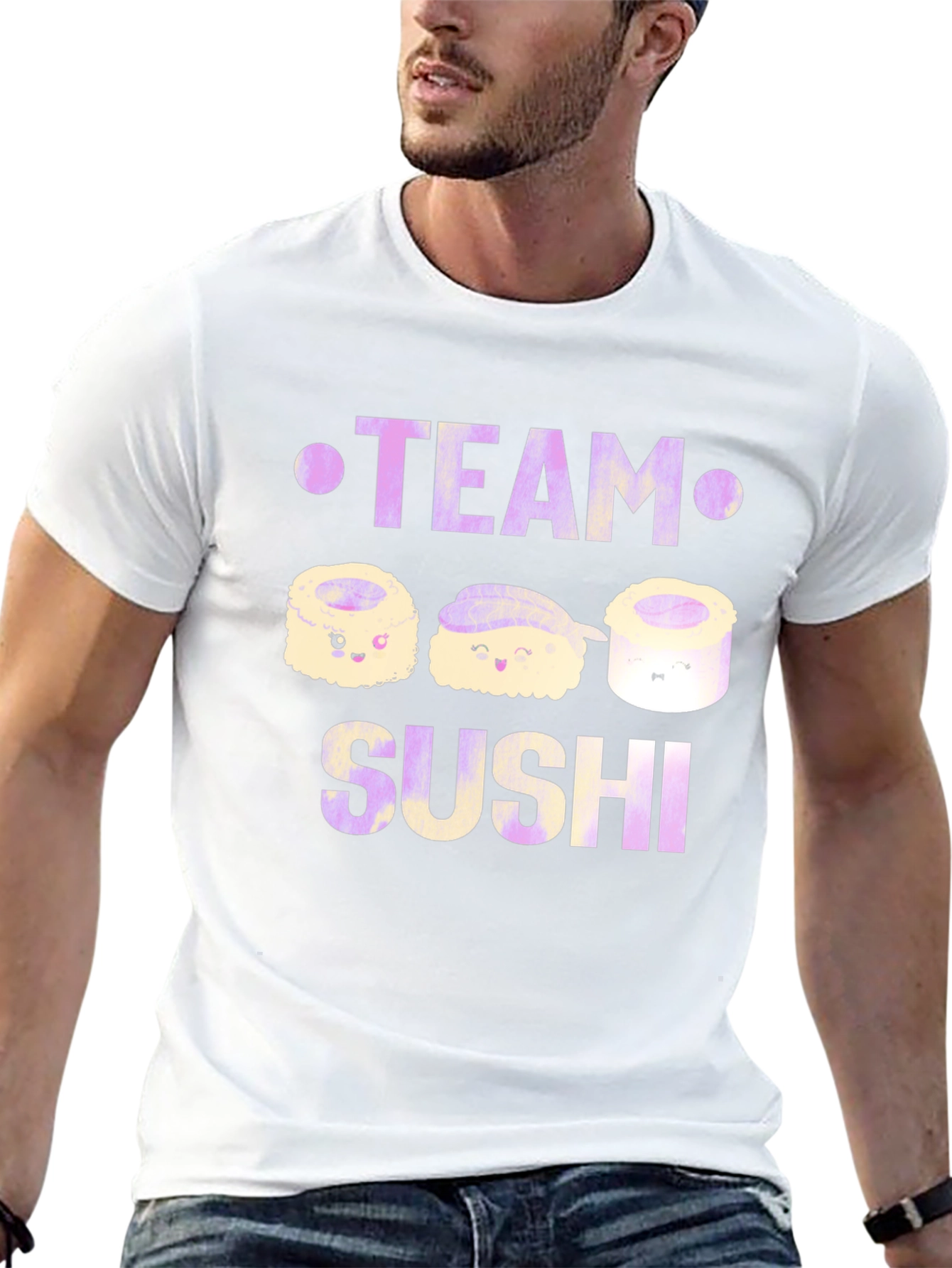 Team Sushi Graphic T-Shirt - Cute Foodie Tee